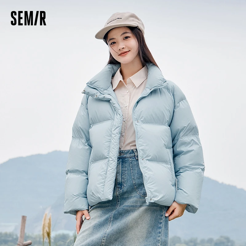 Semir-Doudoune Imperméable pour Femme, Solide, Document JxJacket, Hiver, Nouveau Top At, 2023