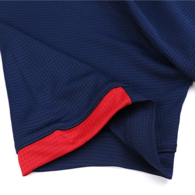 Lightweight and cool T-shirt shirt polo shirt quick drying short sleeved custom logo summer workwear for men and women view 5