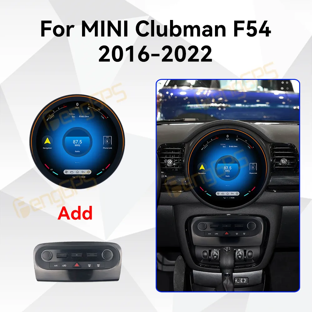 11.8 inch Car Radio For BMW MINI Clubman F54 2016-2022 Android Carplay Navigation Autoradio GPS Multimedia Player Stereo WIFI