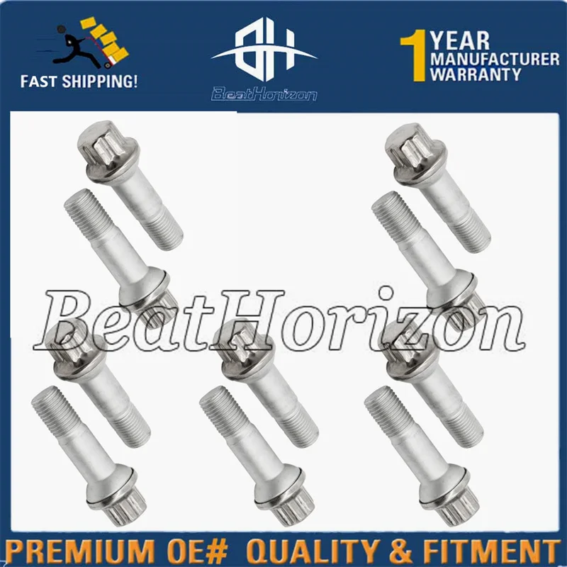 NEW For Mercedes-Benz GLE GL GLK ML S-Class GL450 GL550 GLE450 GLE550 2013-2016 Wheel Lug Bolt Screw 0009905407