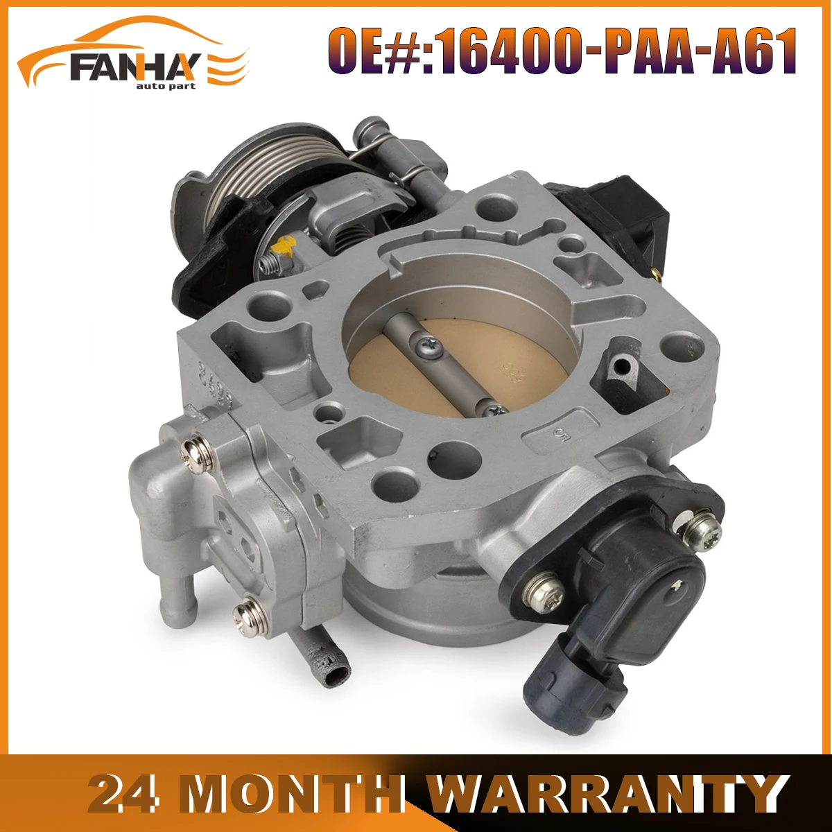 

Throttle Body W/Sensor 16400-PAA-A61 16400RAAA61 For Honda Accord EX LX SE 2.3L 1998 1999 2000 2001 2002 Refurbished Accessories