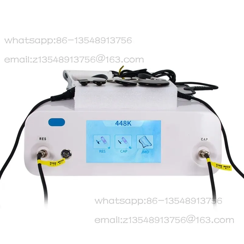 448 kHz RF fat loss CET RET mode, relieves pain, tightens and lifts skin