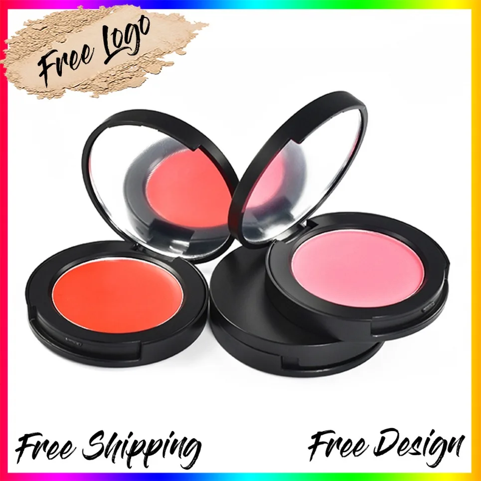 

Кремовые румяна, частная марка, прозрачные румяна в стиле мансарда, долговечная, легко окрашиваемая, легкая, нежная румяна, порошок с индивидуальным логотипом