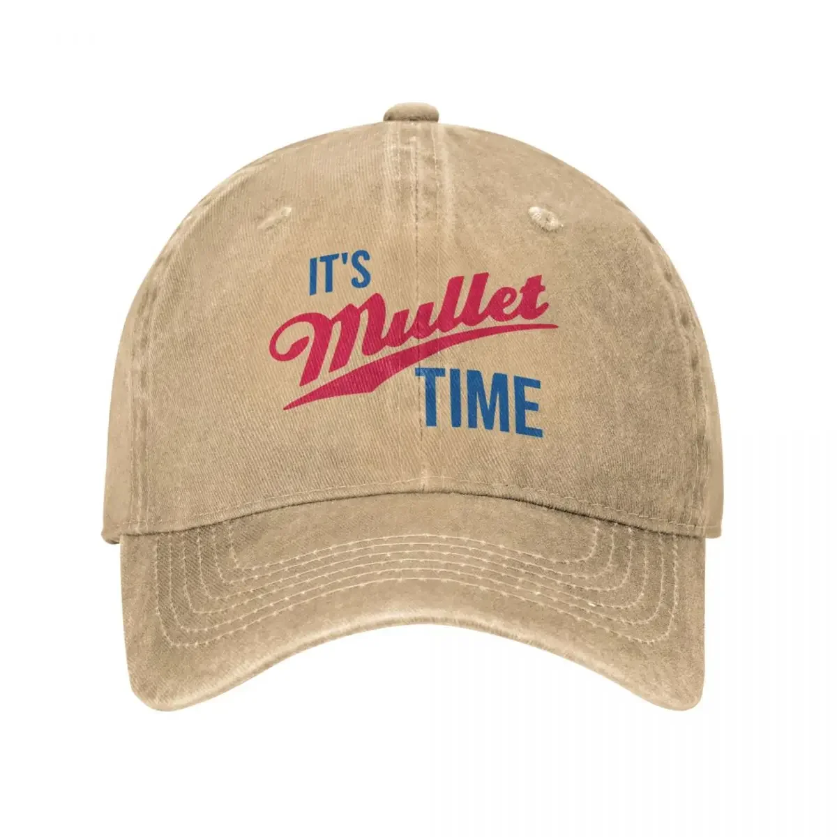 It's Mullet Time, Funny Mullet Cowboy Hat western hats Icon Trucker Hat Men'S Caps Women'S Hat