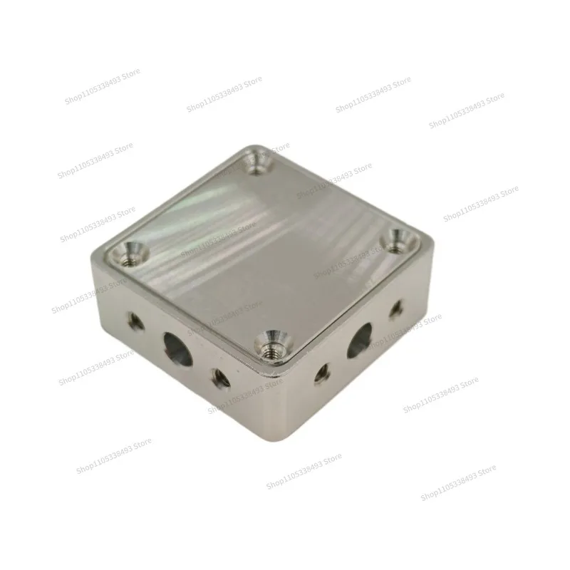 For Electromagnetic Shielding 4 SMA Interfaces, Housing, Length 27mm Width 27mm Height 10mm RF, Electromagnetic, Aluminum 6061