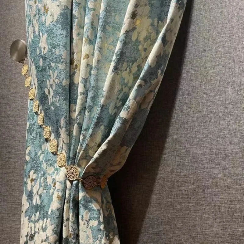 

Шторы в американском ретро-стиле для гостиной