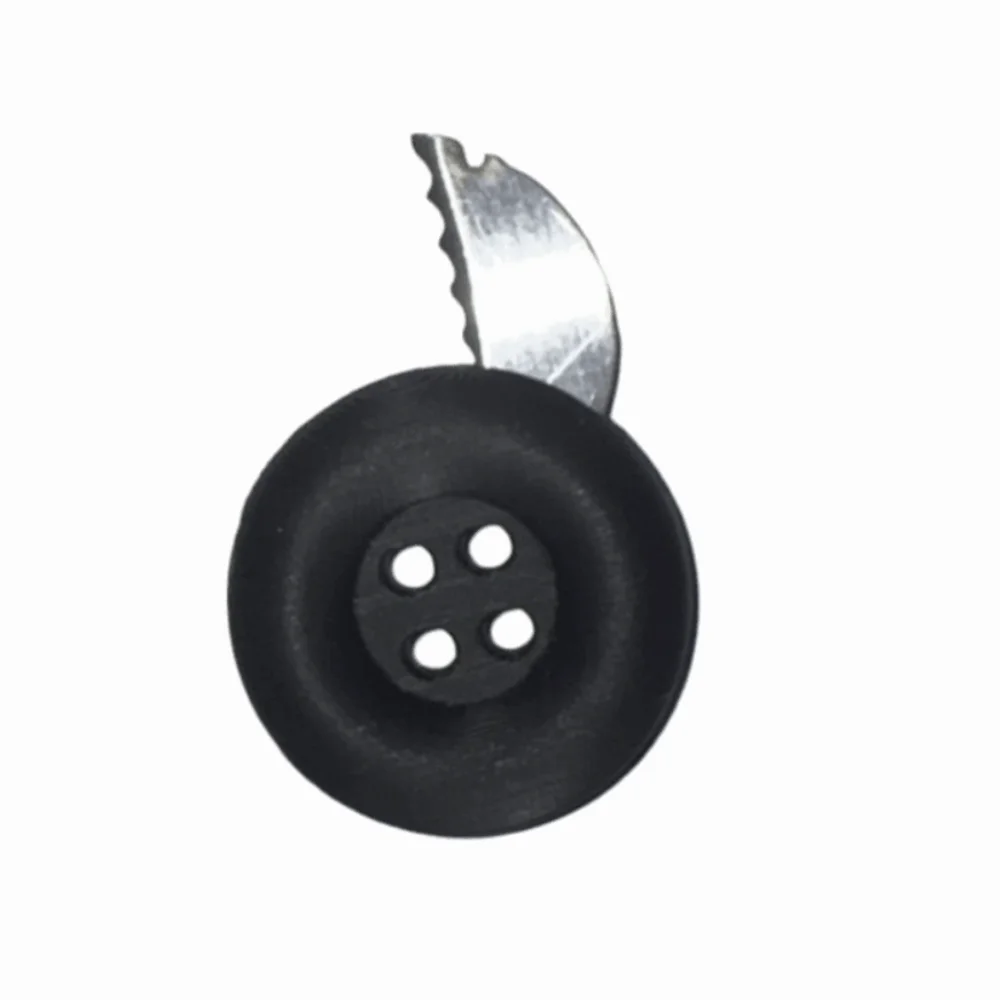 Stainless Steel Bottle Opener Lightweight Button Shape Button Shape Cutter Mini Compact Foldable Portable Cutter Hidden Type