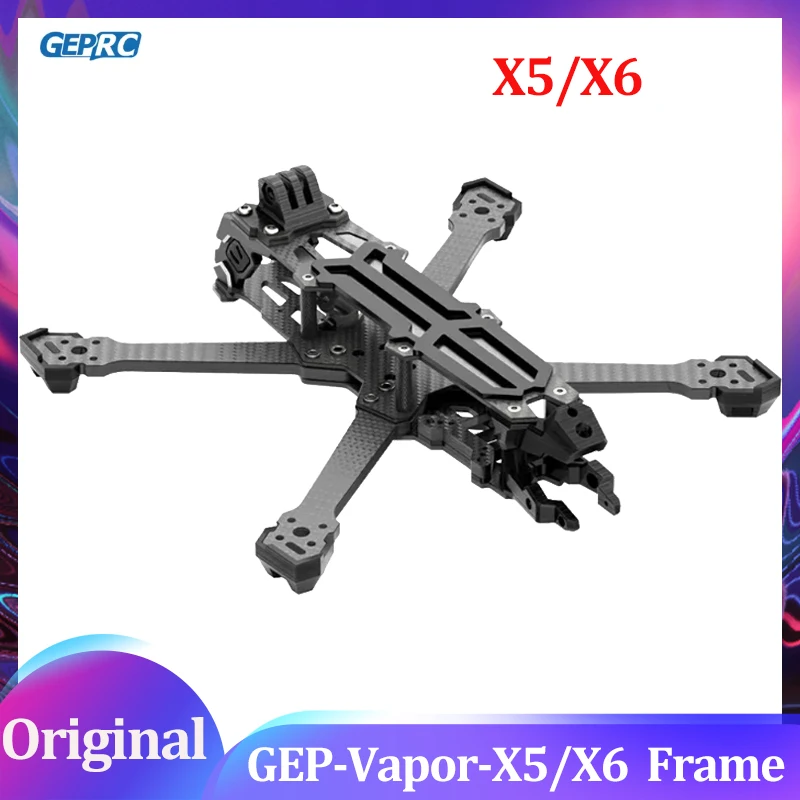 

GEPRC GEP-Vapor-X5/X6 Frame Parts Suitable for RC FPV Quadcopter Drone Accessories Parts