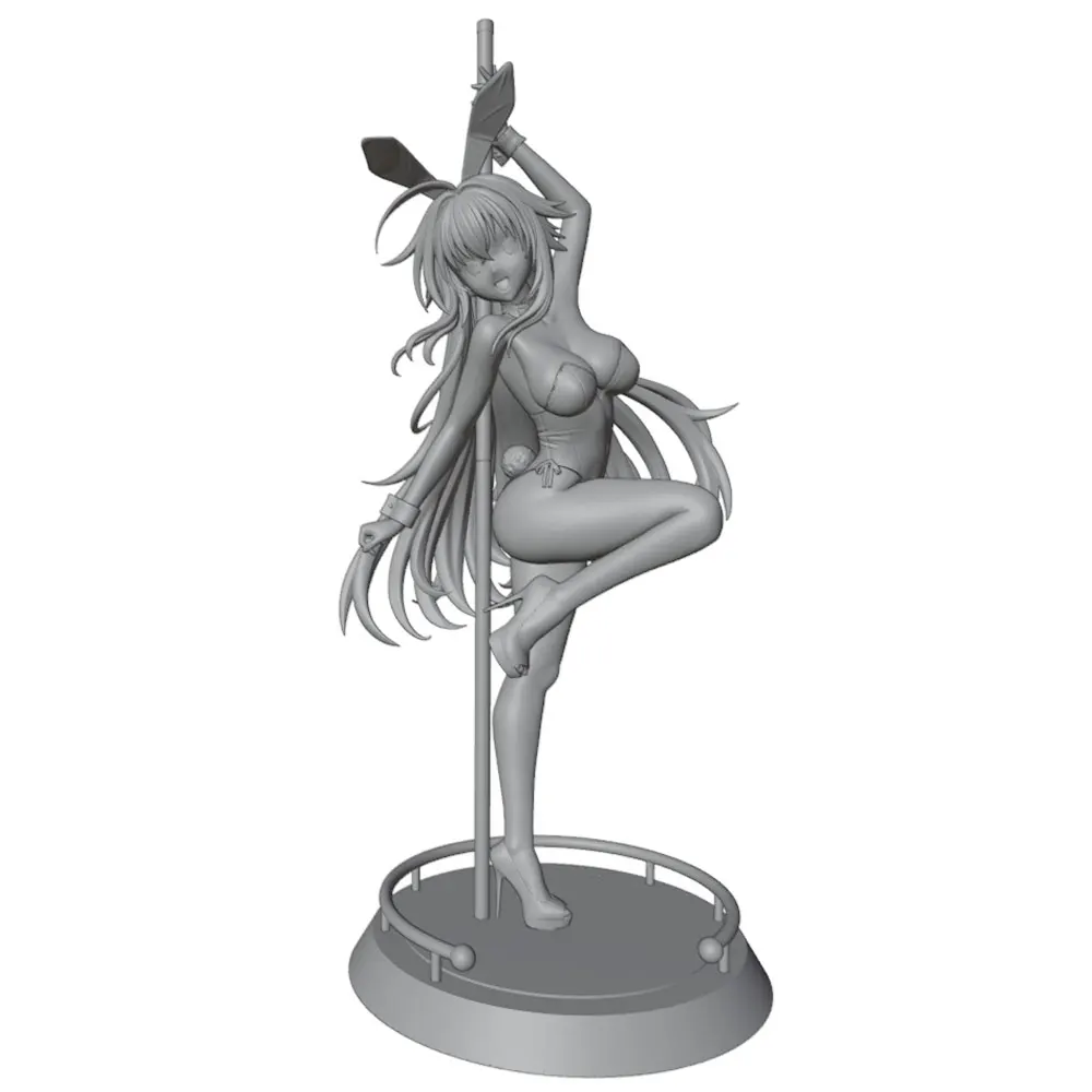 Figura decorativa de anime 1:24 para habitación, sin montar ni pintar - imagen 2