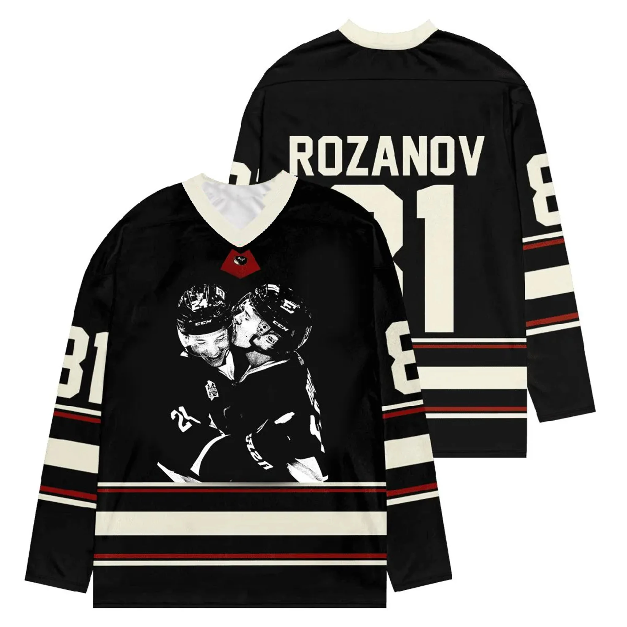 Heated Rivalry Hockey Jersey, Ilya Rozanov Shane Hollander Cosplay T-Shirt, Sports Movie Gift, Fan Collection Apparel