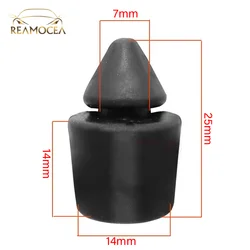 Reamocea 2Pcs Car Door Buffer Stopper For Mazda3 Axela Mazda Artz CX-5 CX-4 Anti-collision Shock Absorption Rubber Block Pad