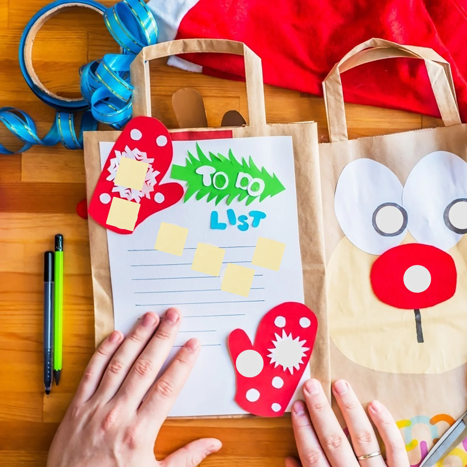 150Pcs Transparent Stickers Double Sided Adhesive Squares Strong Stickiness No Damage for Decorations Sealing Double Sides Tape