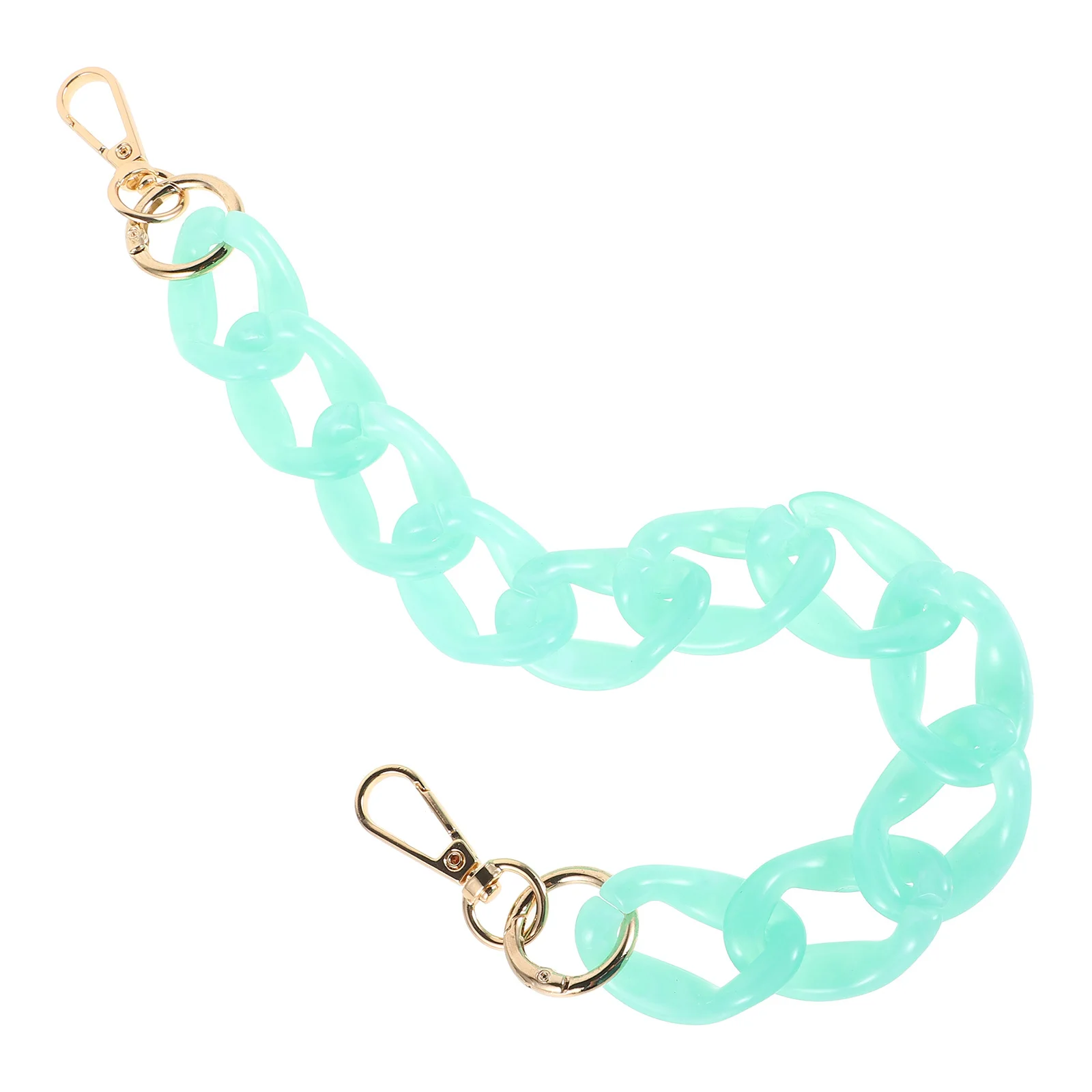 Robuster Handtaschen-Kettenriemen, DIY-Geldbörsengriff, einfach zu verbinden, langlebiges Taschenzubehör für verschiedene Geldbörsen, Geldbörsengriffriemen