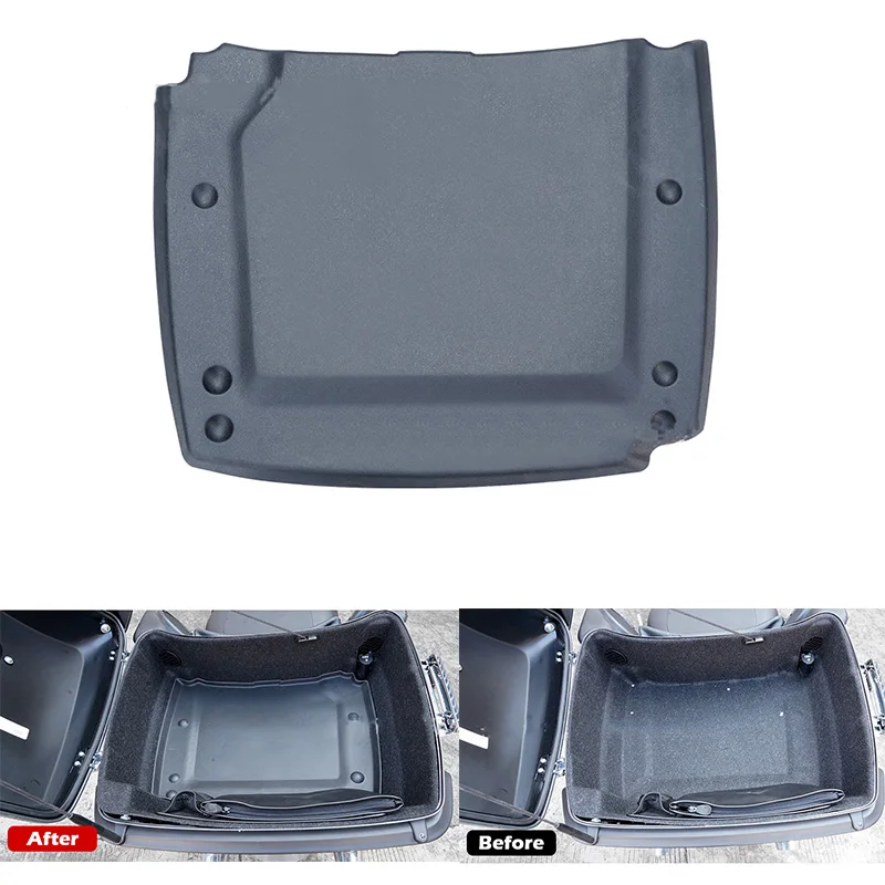 

Motorcycle Luggage Liner Cushion Tail Top Box Cover Pad For Harley Touring Electra Glide 2014-2023 Rear Trunk Mat Storage Pad