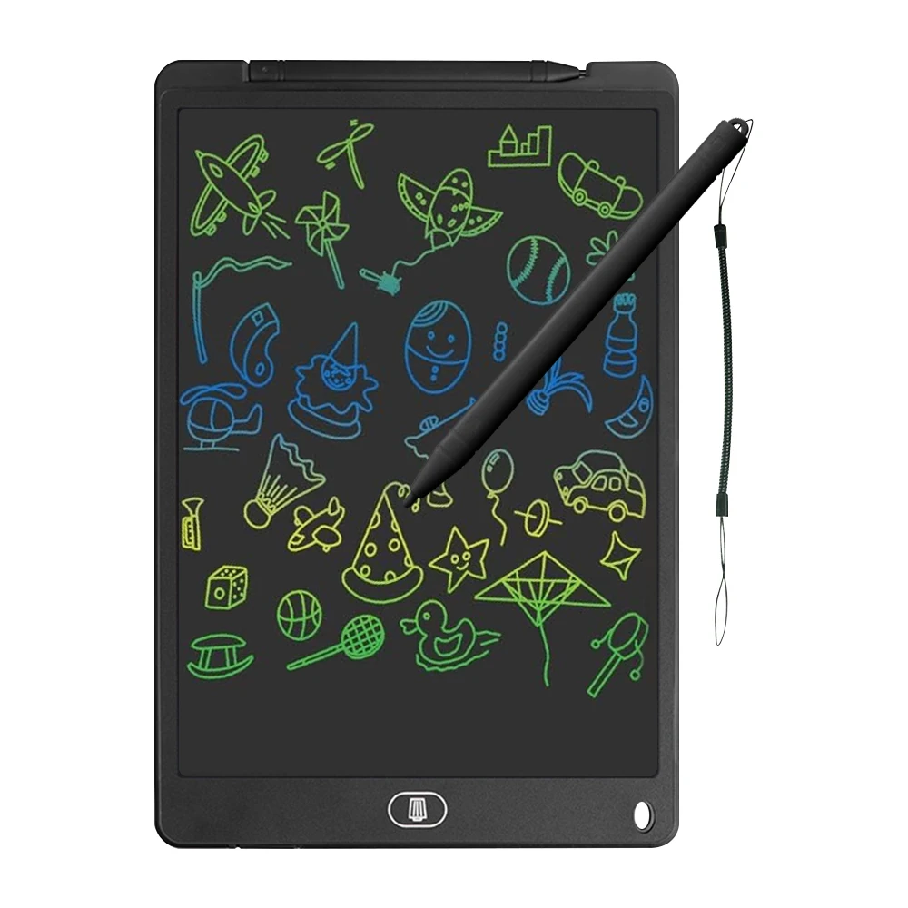 

LCD Writing Tablet Kids Drawing Board 12 Inch Etch Sketch Doodle Board Erasable Learning Handwriting Pad Travel Toy Easter Gift