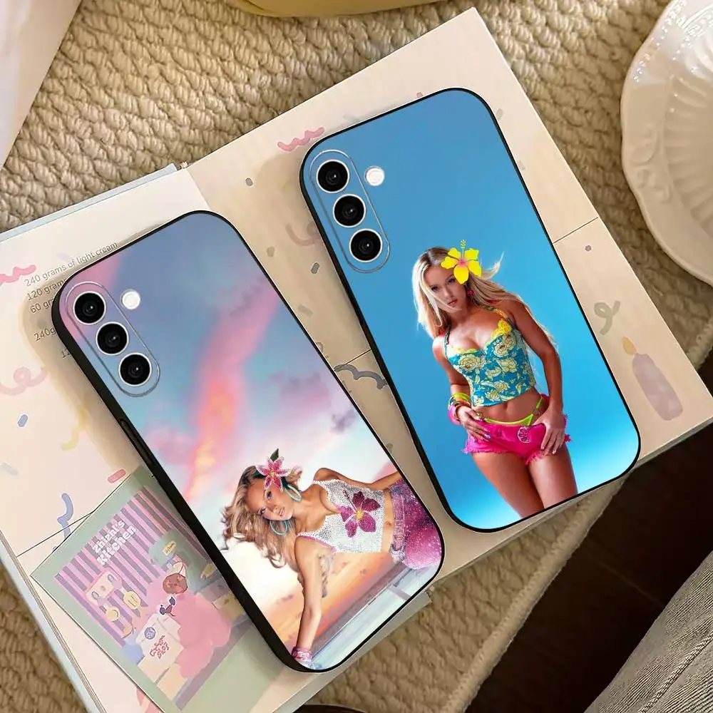 Midnight Sun Zara Larsson Gift Phone Case For Samsung Galaxy A73,A72,A71,A70,A53,A52,A51,Soft Silicone Black Cover