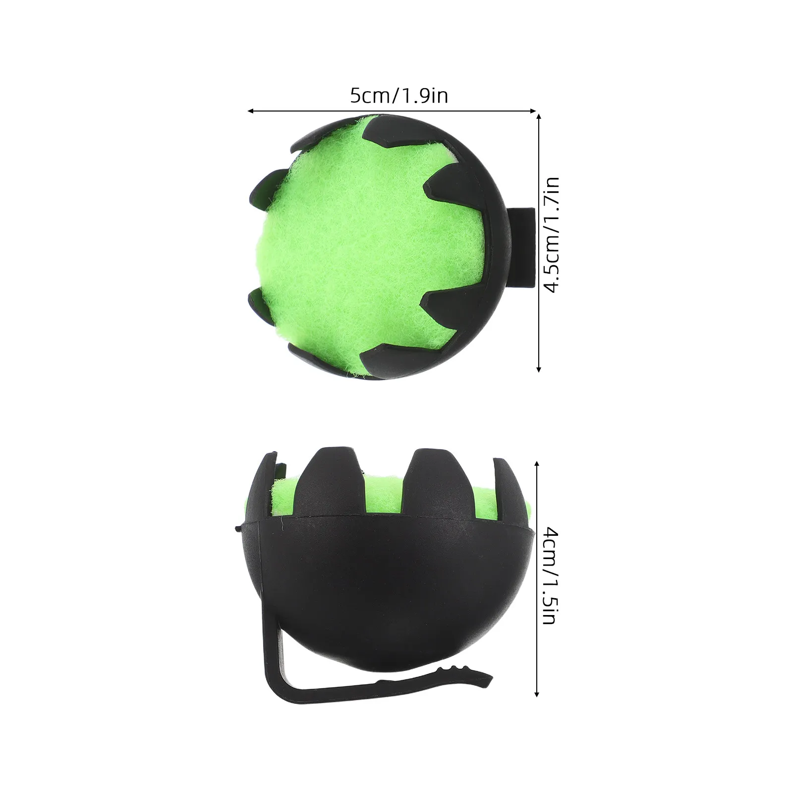 Golf Ball Cleaner Clip Portable High Elastic Sponge Compact Pocket Washer for on Course Tee Box Maintenance Lightweight Golf Bag