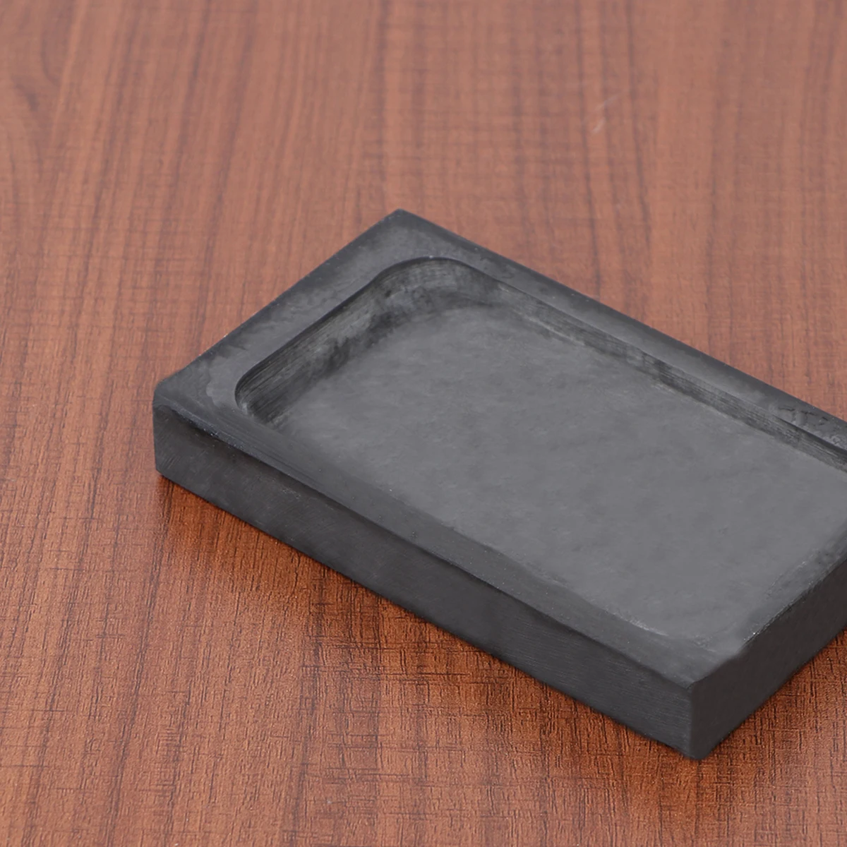 

5 -inch Student Inkstone Chinese Rectangular with Cover Traditional Calligraphy Accessory