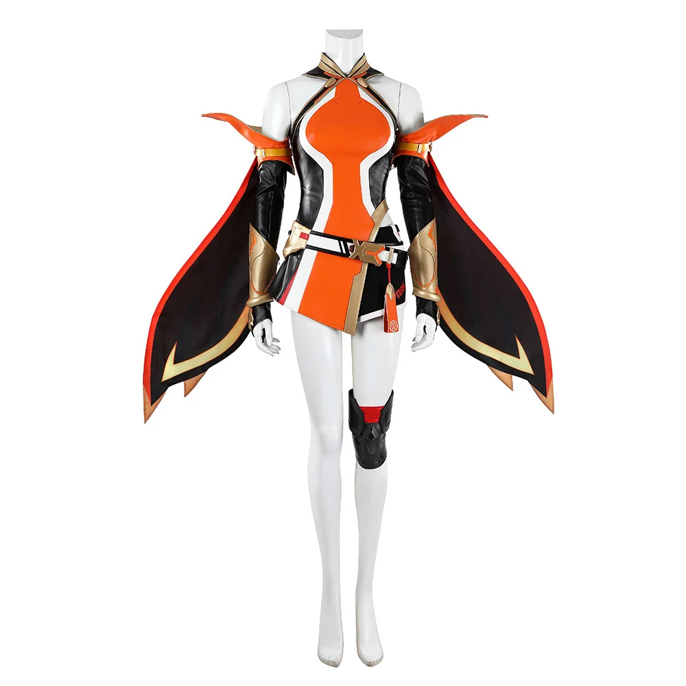 Overwatch Anran Cosplay Kostüm Uniform Halloween Karneval Party Weihnachten Rollenspiel Kleidung