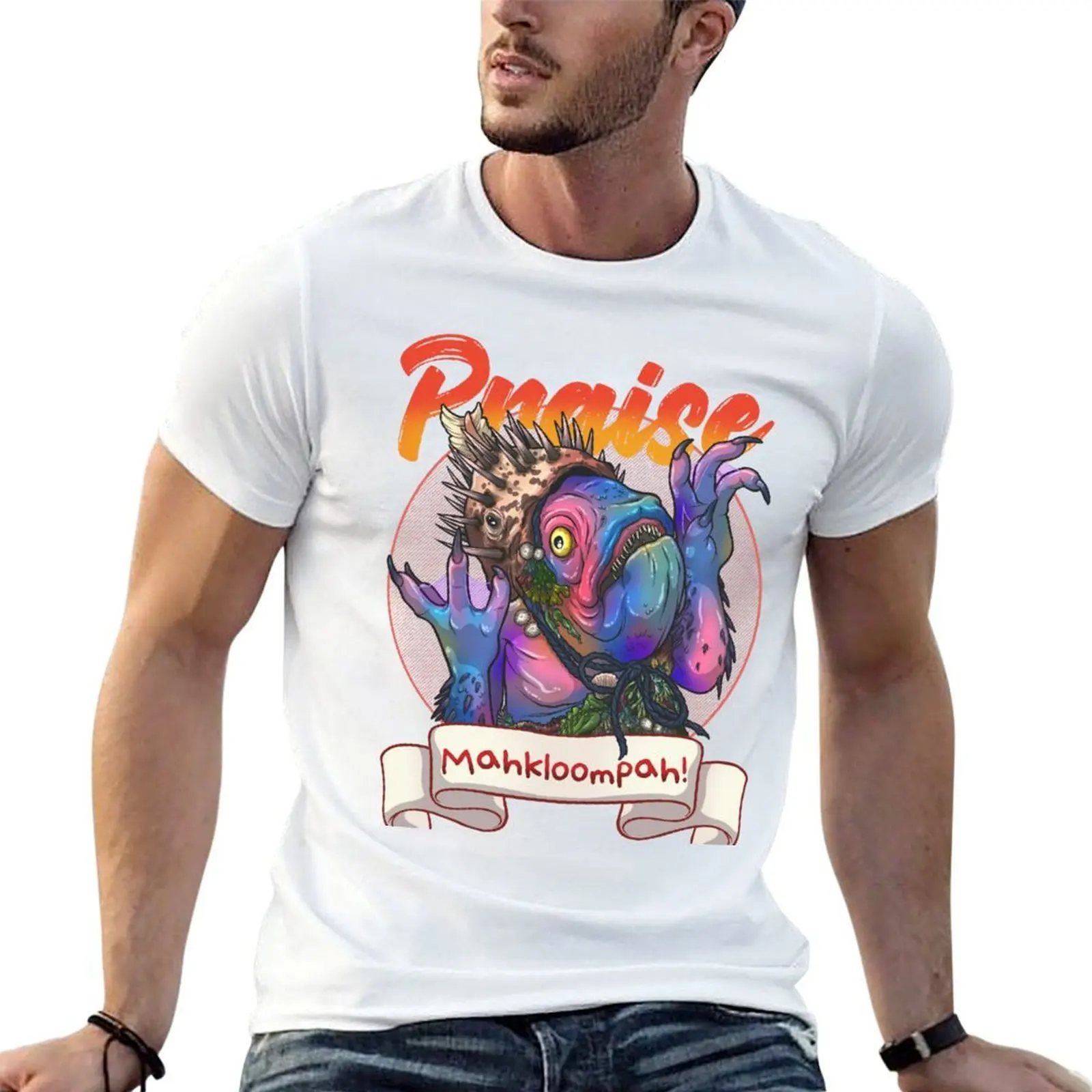 Praise Mahkloompah! T-Shirt Plus Size Gym Sports T-Shirt