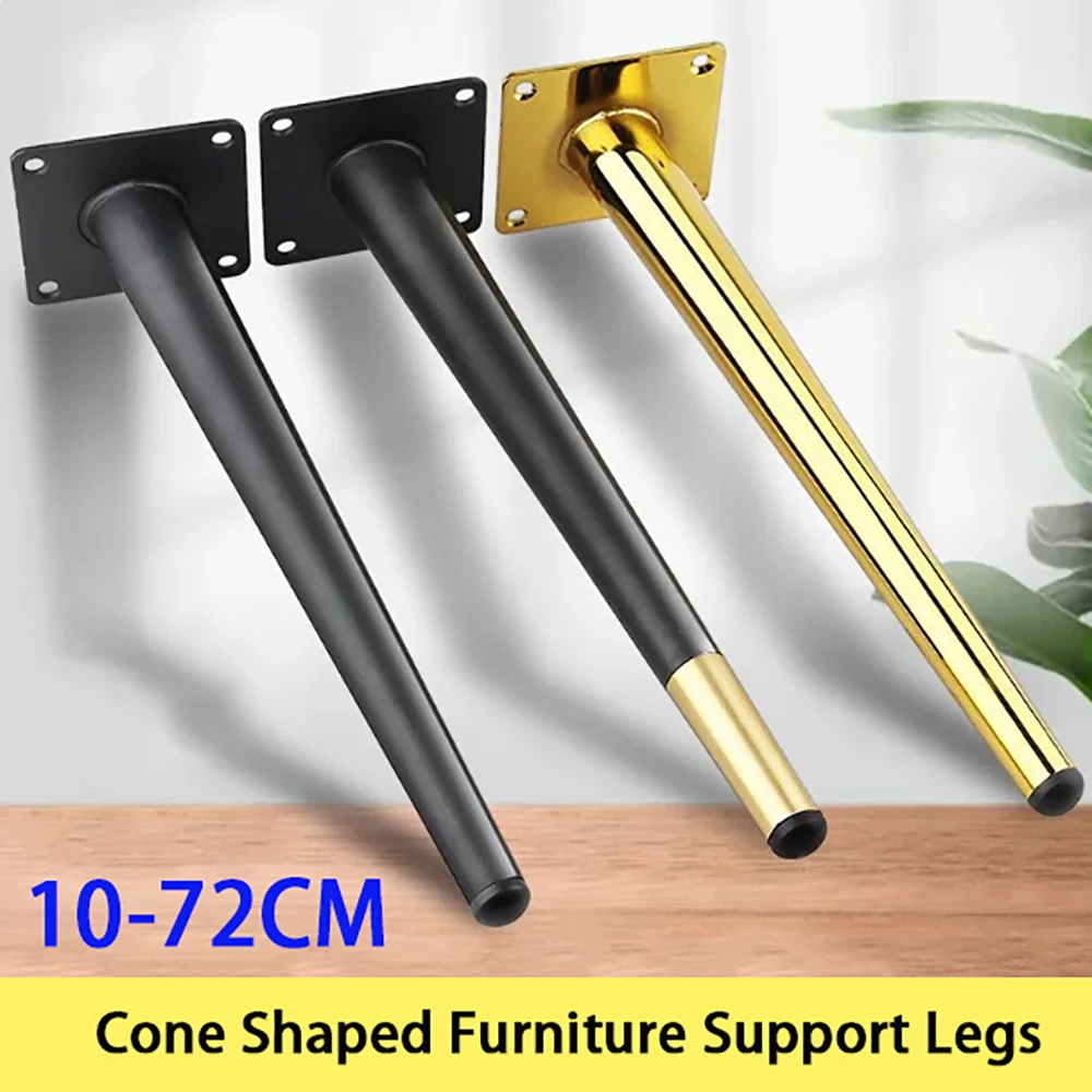 1Pcs Cold Rolled Steel Metal Support Column Computer Desk Legs Bathroom Height Furniture Desk Legs Accessories Bar Support Feet