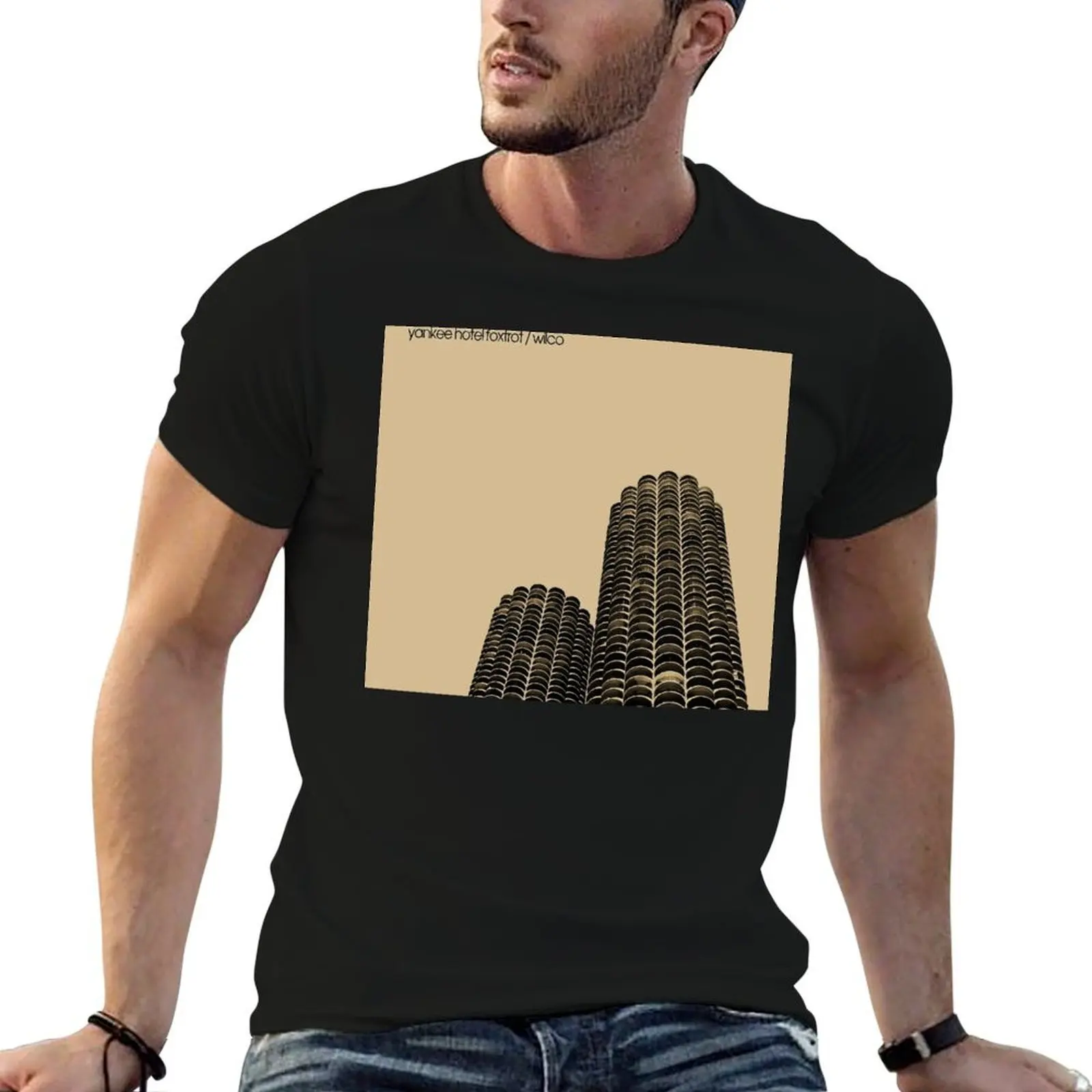 Yankee Hotel Foxtrot Wilco T-Shirt printed t shirts for man cotton t shirt pack man t shirt luxury T-shirt