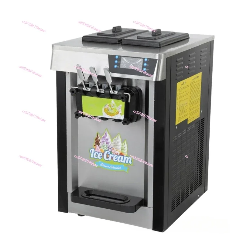 

Soft Ice Cream Machine MQ-L20ANE Desktop Black Color Screen Machine Machine Commercial Equipment