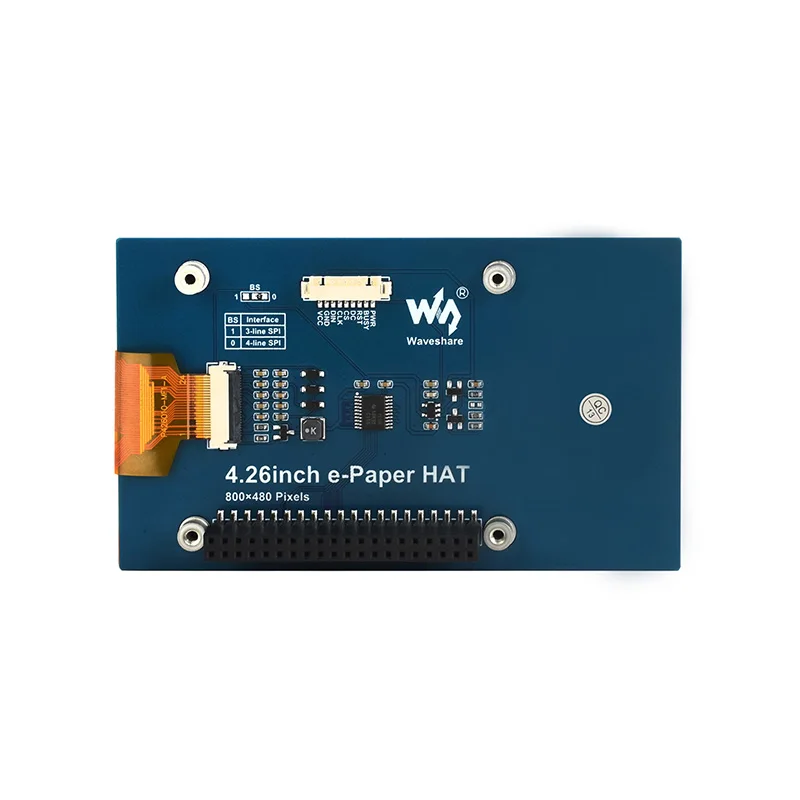 وحدة عرض الحبر الإلكتروني Raspberry Pi 5 4.26 بوصة واجهة SPI STM32 E شاشة ورقية أسود وأبيض #4