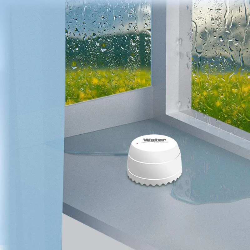 WiFi Tuya Water Leak Detector Leakage Flood Immersion Sensor Smart Life App Remote Monitoring Home Security Sound Alarm System