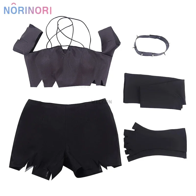 คอสเพลย์ hellvua loona คอสเพลย์เจ้านายเซ็กซี่น่ารักชุดเครื่องแบบปีศาจชุดคอสเพลย์ชุดปาร์ตี้ฮาโลวีน