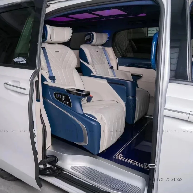 New product ForS Hiace Van Alphard Luxury Car Seat VIP Electric Interior Massage Ventilated Features New Vito Made L