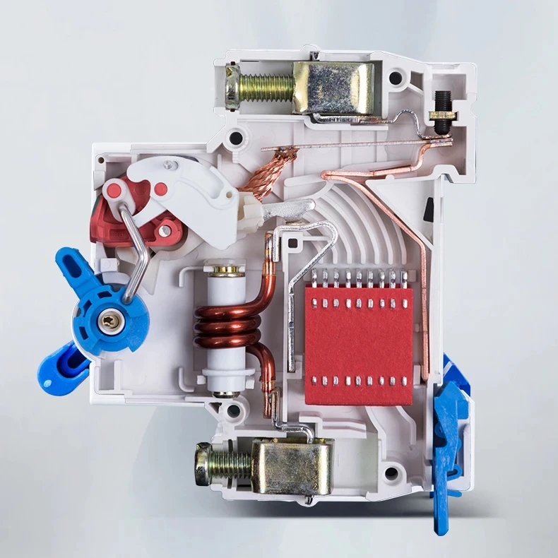 CHINT MCB NXB-63 Miniature Circuit Breaker 1P 2P 3P 4P AC 230/400V CHNT DIN Rail Mounting Miniature Household Air Switch