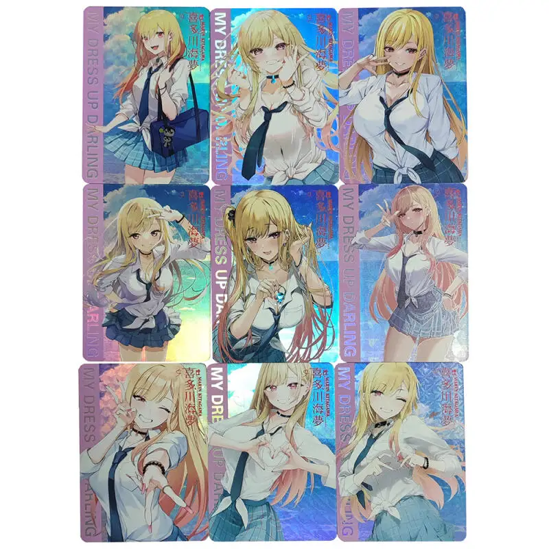 9-pecas-conjunto-my-dress-up-darling-kitagawa-marin-jk-diy-cartao-flash-colorido-feito-a-mao-colecao-de-cartoes-de-jogo-de-anime-brinquedo-de-presente-59-86mm