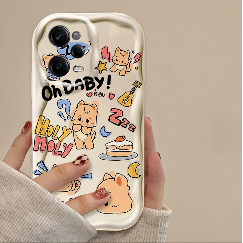 S-Stray Cartoon K-kids Phone Case for Xiaomi Redmi Note 14 13 12 11 10 9 Pro Plus 14S 12S 11S 10S 9S Redmi 14C 14R 13C 12 4G 5G