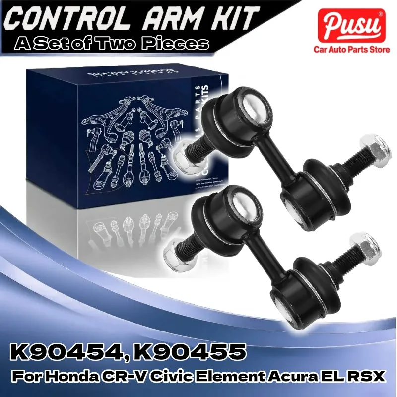 

A Pair Stabilizer Bar Link Front Side for Honda CR-V 2002-2006 Civic Acura 51321-S5A-003, 51321-SCV-A91 K90454, K90455