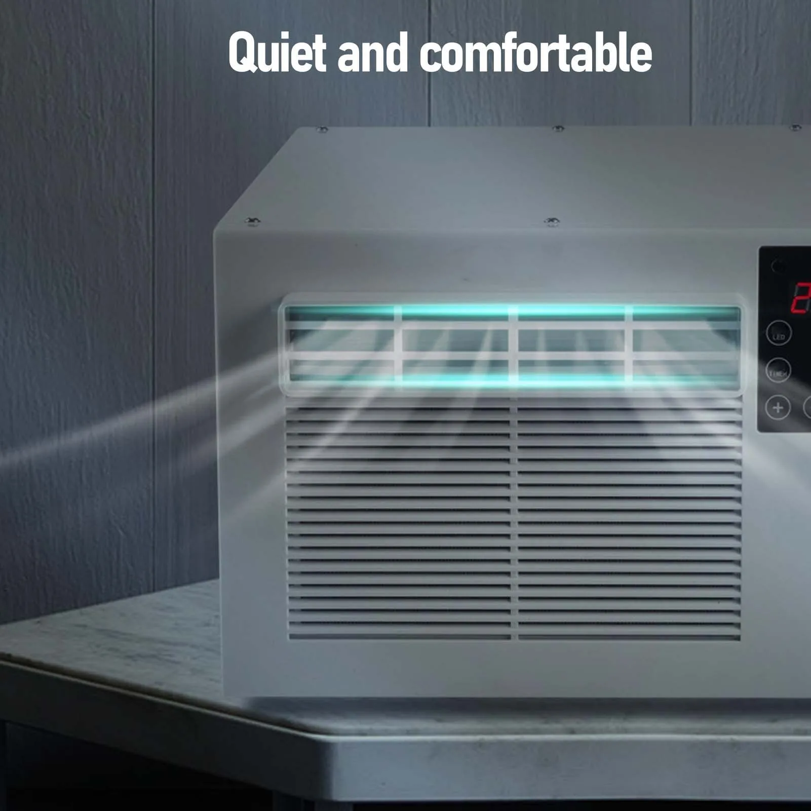 مكيف هواء متنقل وحدة تكييف تيار متردد صناعية صغيرة للتخييم في الهواء الطلق وغرفة مكتب RV 1876BTU #4