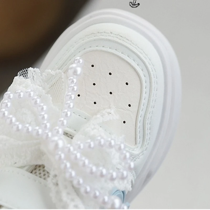 Zapatillas ماركة فتاة Sneaker2025خريف جديد فتاة حذاء لينة وحيد حذاء طفل غير رسمي موضة طالب مجلس حذاء تنوعا طفل حذاء رياضة