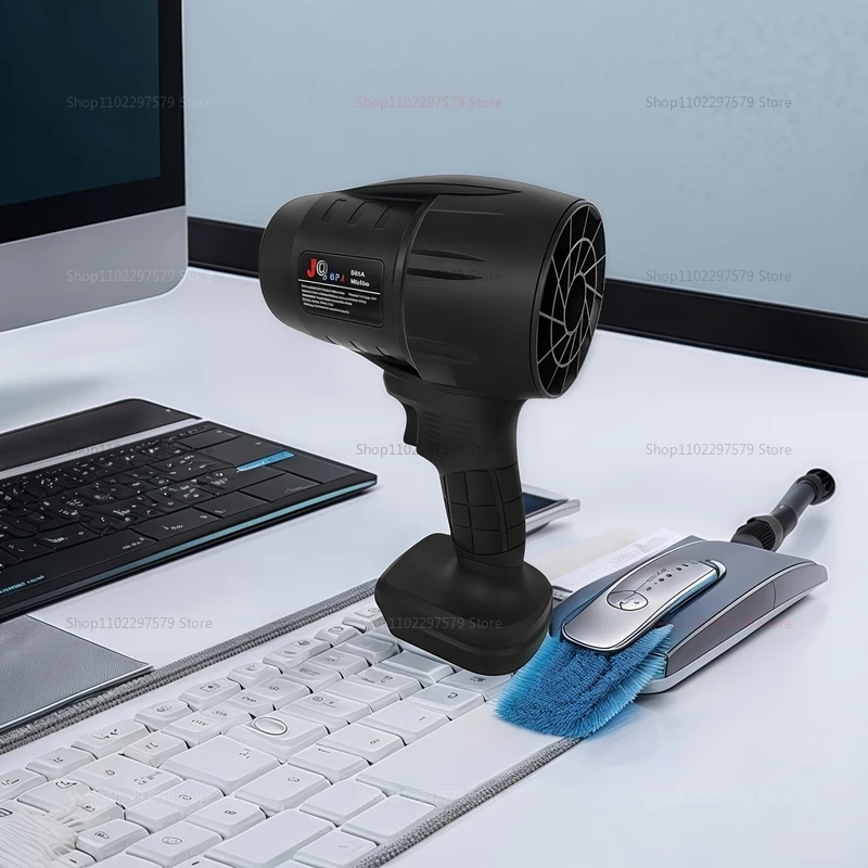 強力な電動ブロードライヤータービンファン、葉、埃、雪、砂、頑丈な送風機、電池不要、多目的ツール