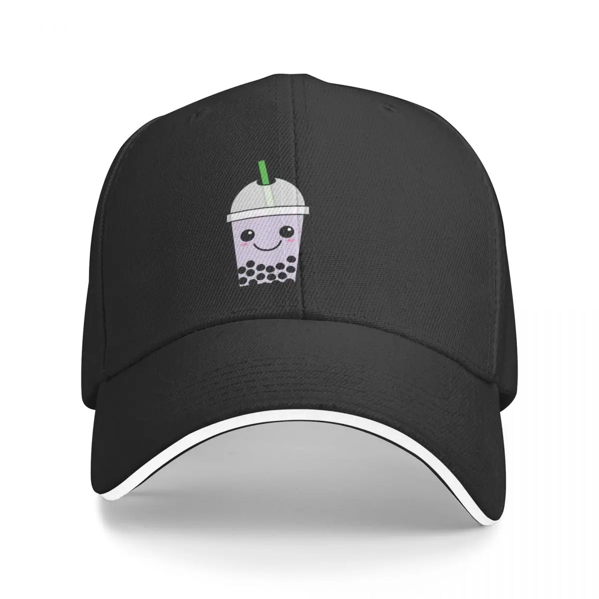 Boba and Bubble Tea; Kawaii; Suck My (Tapioca) Balls Baseball Cap party Hat sun hat Sunhat Woman Men's