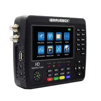 In Stock iBRAVEBOX V10 Finder Pro Plus 4.3 inch Display DVB-S S2 S2X T T2/C AHD Support Digital TV Satellite Meter Signal Finder