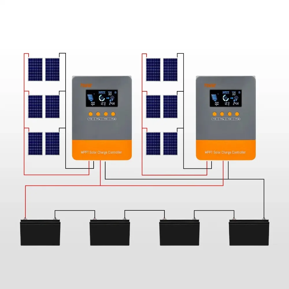 POW-M60-MAX PowMr MPPT 60A Solar Voltage Controller Solar Charge Controller For Battery 12V 24V 36V 48V