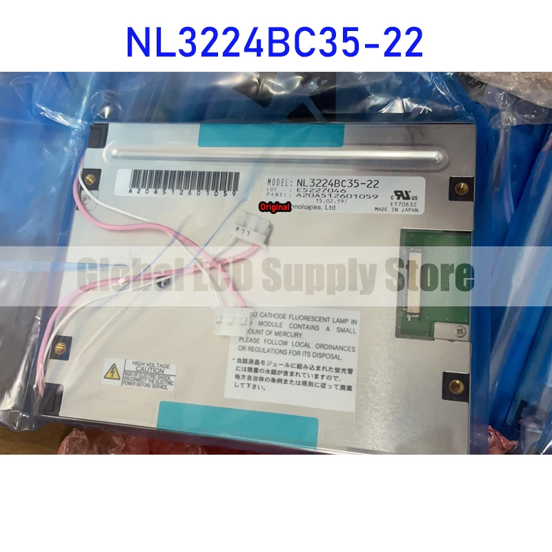 NL3224BC35-22 5.5 Inch 320*240 LCD Display Screen Panel Original for NEC 33 Pins Connector Brand New Fully Tested