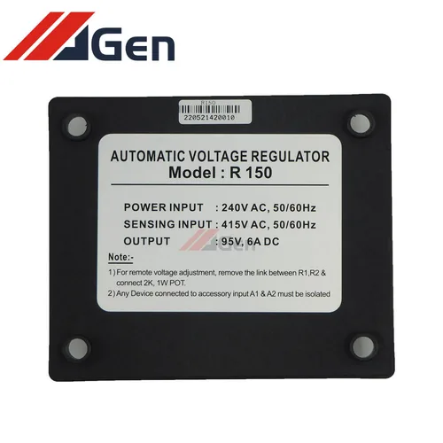 Imagen 2 del producto R150 AVR Regulación automática de voltaje de generadores Compatible con Leroy Somer Original Entrega rápida Alta calidad