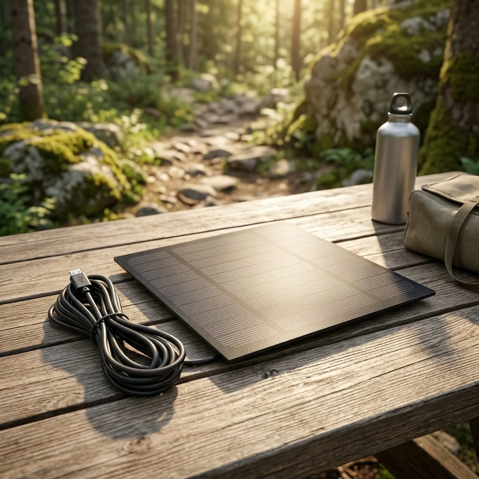 for versatile Charging Options Portable for Power Bank Size Effective Generation Lightweight Charger Camping Hiking