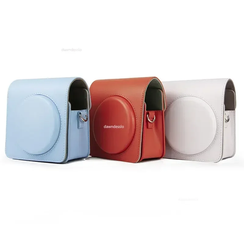 Saco de câmera de couro do plutônio para instax square sq1 saco de câmera de grande capacidade para polaroid square sq1 câmera