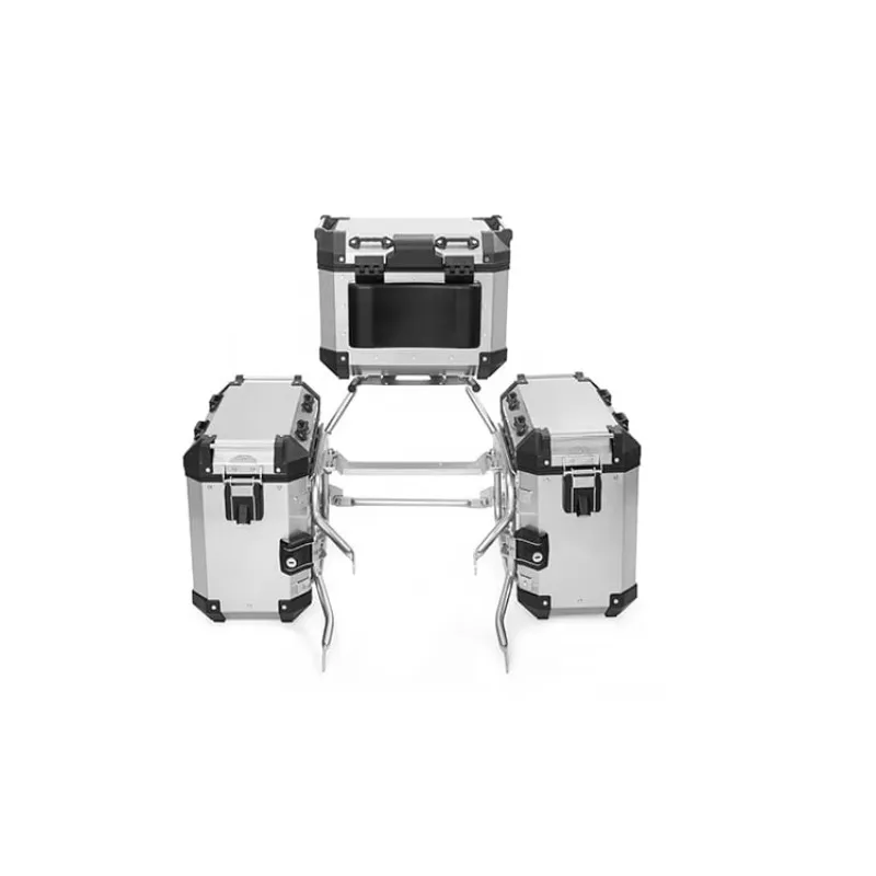 【2026】High Quality Aluminum Motorcycle Side Box Top Case For BMW 1200 1250