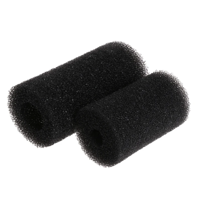 Rouleau d'éponge en mousse pré-filtre, 5 pièces, couvercle d'admission filtre d'aquarium pour Aquariums, accessoires noirs