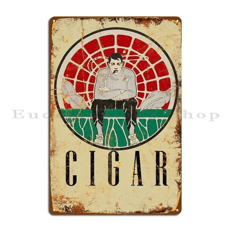 Vintage Cigar Advertising Metal Sign Club Classic Printed Plaques Decoration Tin Sign Poster