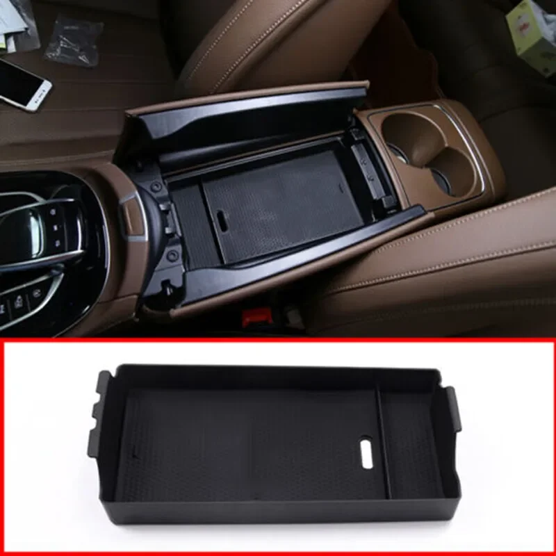 Organizer Tray Storage Box ABS for Mercedes Benz E Class W213 E200 E300 2016 -2021 Car Center Console Armrest Accessories
