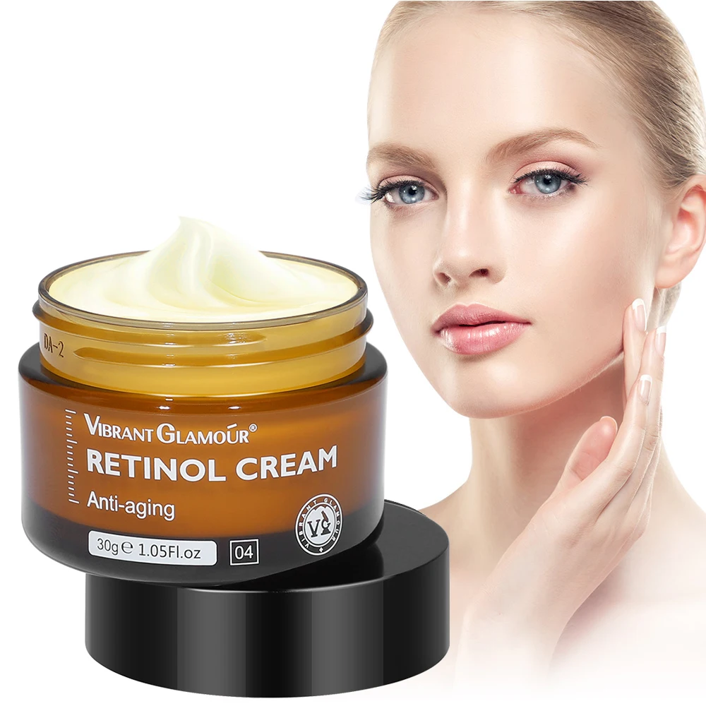 Crema Facial de Retinol y suero para ojos, reafirmante, antienvejecimiento, Reduce las arrugas, líneas finas, producto para el cuidado de la piel Facial